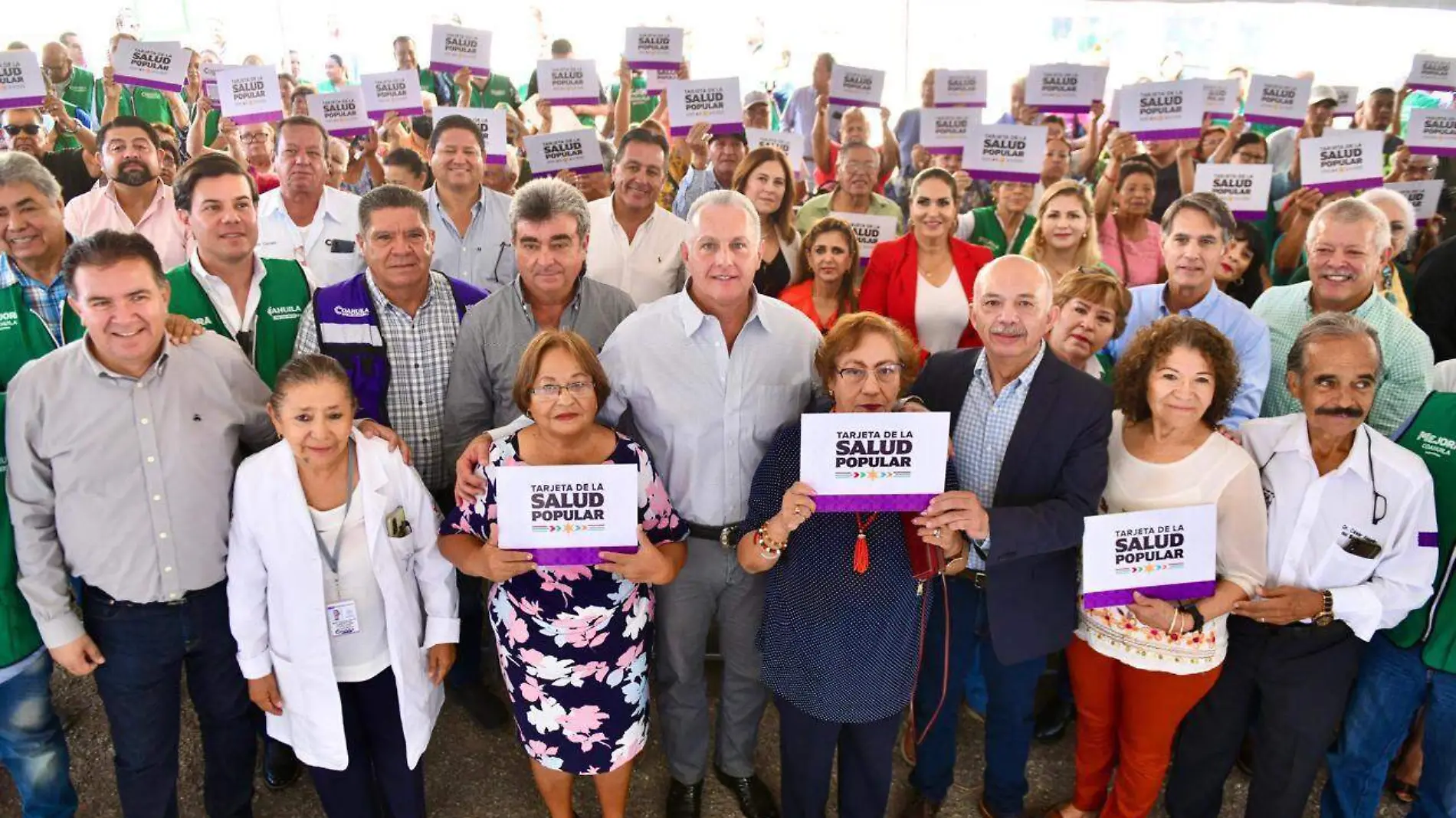 Se inició en Torreón la entrega de la Tarjeta de la Salud Popular en Torreón